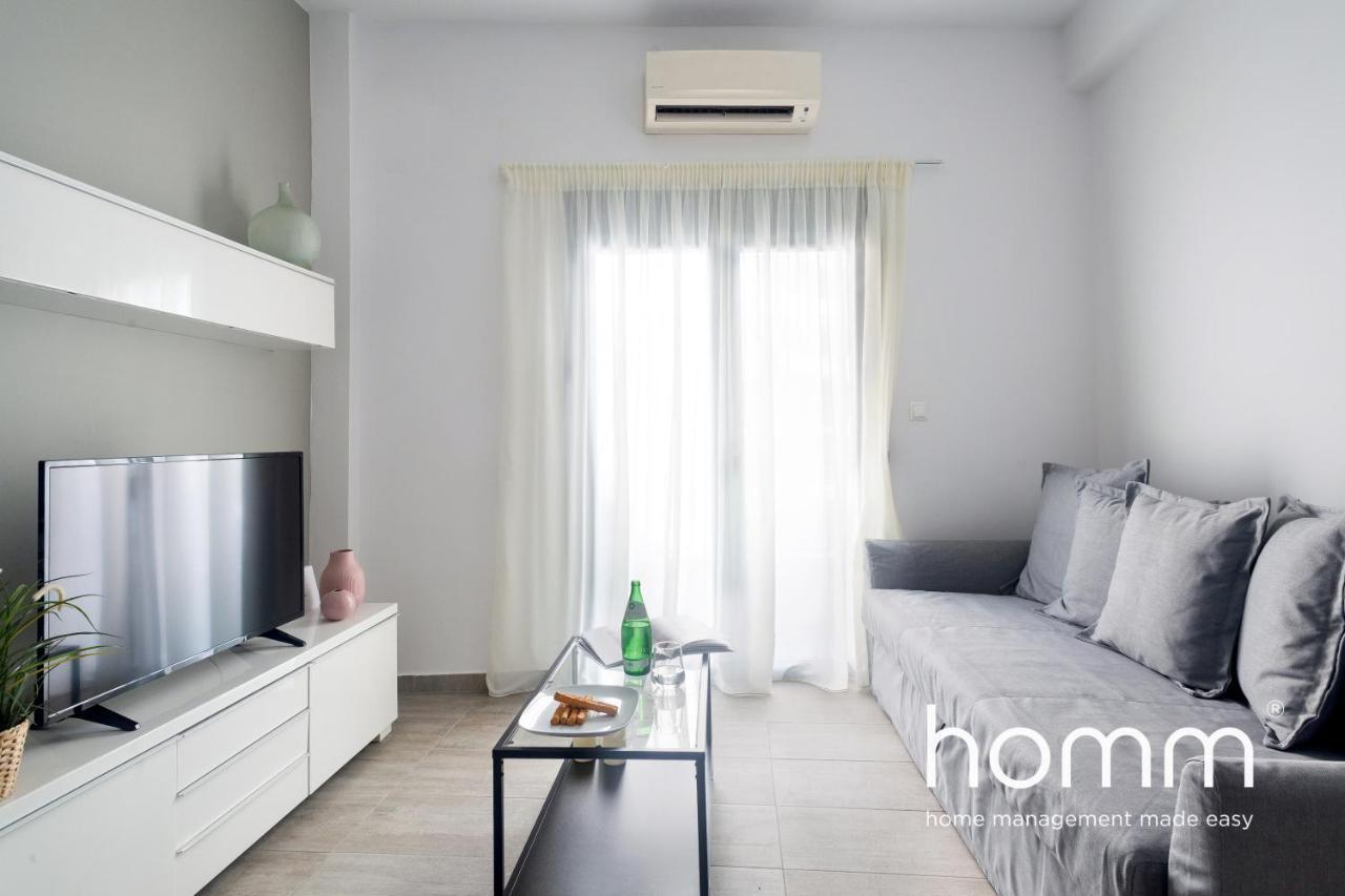 アテネExquisite Downtown Homm 2Bdr Evinou Strアパートメント エクステリア 写真