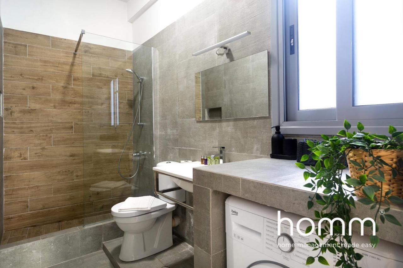アテネExquisite Downtown Homm 2Bdr Evinou Strアパートメント エクステリア 写真